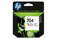 HP no.704 CN693AE kolorowy oryginalny tusz - PO WYGAŚNIĘCIU