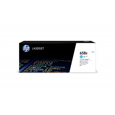 HP 658X W2001X błękitny (cyan) toner oryginalny