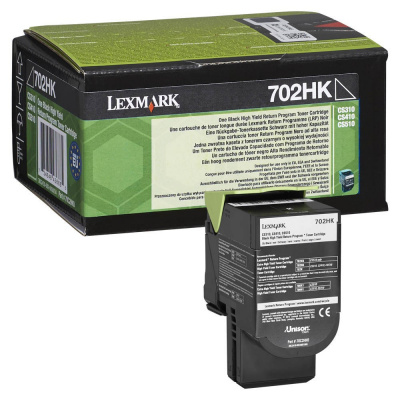 Lexmark 70C2HKE czarny (black) toner oryginalny