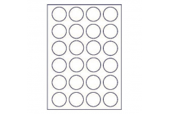 Samoprzylepne etykiety 45 x 45 mm, 24 etykiet, A4, 100 arkuszy