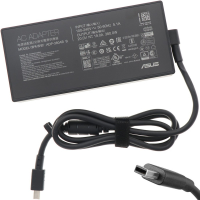 ASUS oryg. ZASILACZ 380W 20V 3P (PROSTOKĄT)