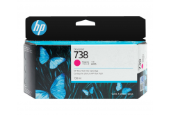 HP 738 498N6A purpurowy (magenta) tusz oryginalna
