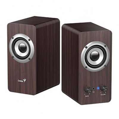 Genius reproduktory SP-HF400, 10W, hnědé