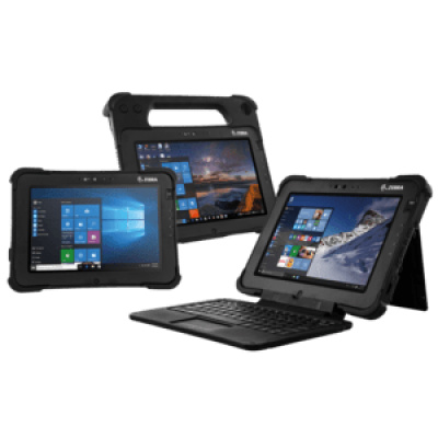 Zebra XPAD L10 210098, terminal danych, USB, Ethernet, Wi-Fi, NFC, Win. 10 Pro, ext. bat.