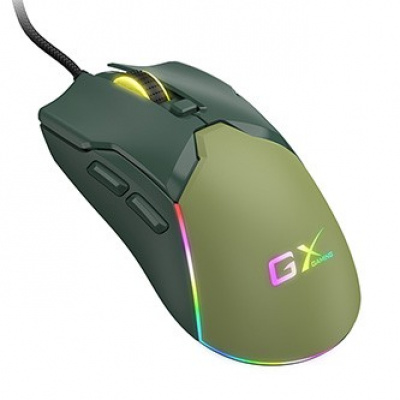 Genius GX Gaming Scorpion M700 Myš drátová, zelená, 7200DPI