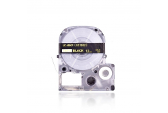 Epson LC-SC12KZ, 12mm x 8m, złoty druk / biały podkład, taśma zamiennik