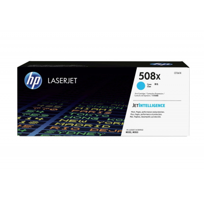 HP 508X CF361X błękitny (cyan) toner oryginalny