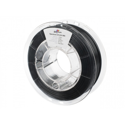 Spectrum 80262 filament 3D, S-Flex 90A, 1,75 mm, 250 g, Czarny (Deep black)
