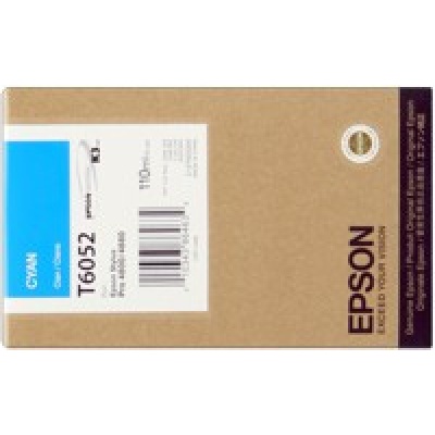 Epson T6052 błękitny (cyan) tusz oryginalna