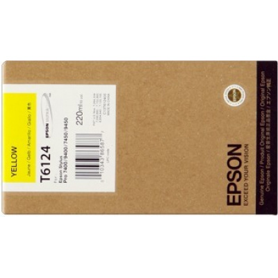Epson T612400 żółty (yellow) tusz oryginalna
