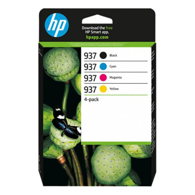 HP 937 6C400NE kolorowa (CMYK) multipack oryginalnych kartridży