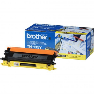 Brother TN-135Y żółty (yellow) toner oryginalny