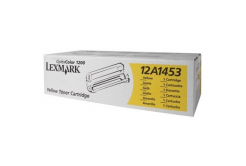 Lexmark 12A1453 żółty (yellow) toner oryginalny