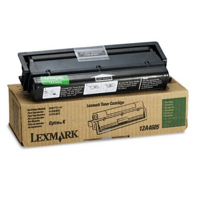 Lexmark 12A4605 czarny (black) toner oryginalny