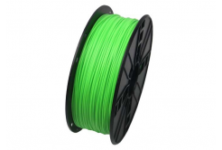 GEMBIRD Tisková struna (filament) PLA, 1,75mm, 1kg, fluorescentní, zielona
