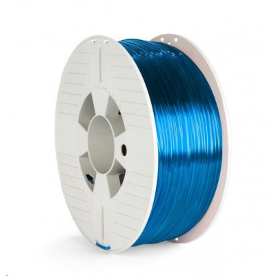 Verbatim 55064 3D filament, PET-G, 2,85mm, 1000g, 123m, Przezroczysty niebieski (Blue Transparent)