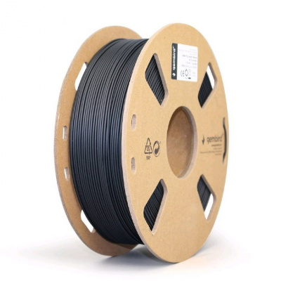 Gembird 3DP-PLA-01-MTBK, 3D filament, PLA Matte, 1,75mm, 1000g, Czarny (Black)