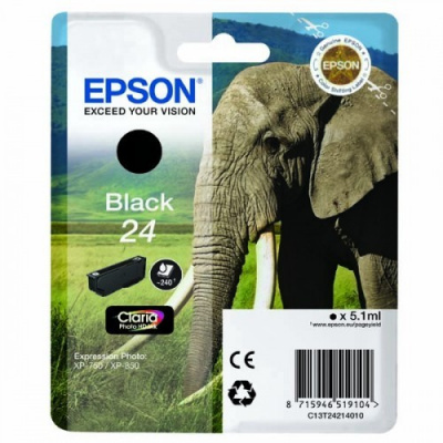 Epson T24214012, T2421 czarny (black) tusz oryginalna