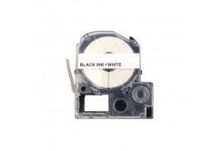 Epson LC-2WBN, C53S652003, 6mm x 9m, czarny druk / biały podkład,  taśma zamiennik