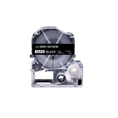 Epson LC-SD18KW, 18mm x 8m, biały druk / biały podkład, taśma zamiennik