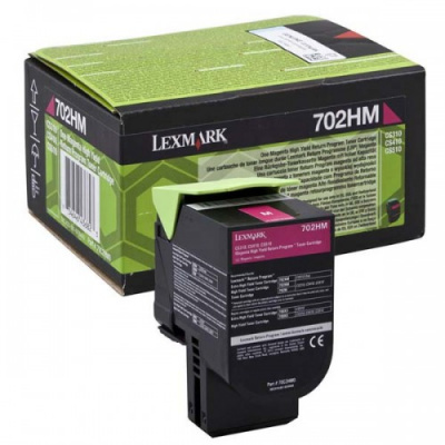 Lexmark 70C2XM0 purpurowy (magenta) toner oryginalny