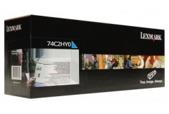 Lexmark 74C2HY0 żółty (yellow) toner oryginalny