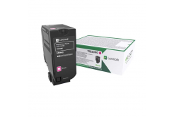 Lexmark 75B20M0 purpurowy (magenta) toner oryginalny