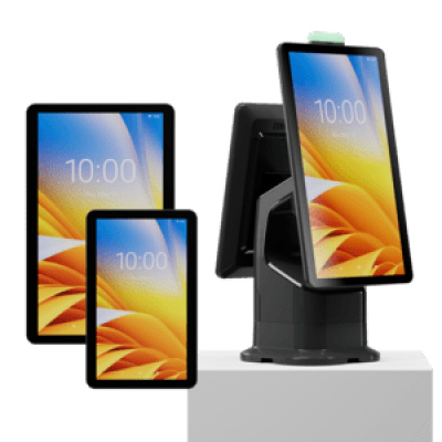 Zebra KC50 KC50A15-G0B1C0-A6, terminal danych, GMS, PoE, Premium Feature,, 38.1 cm (15''), USB, USB-C, BT, Ethernet, NFC, Android