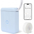 Niimbot D110-M Smart 1AA56301619, etykieciarka, niebieski + etykiety papierowe