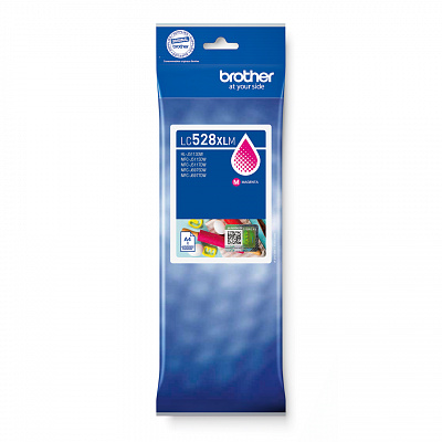 Brother LC-528XLM purpurowy (magenta) oryginalny kartridż