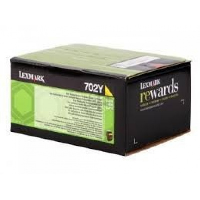 Lexmark 70C20Y0 żółty (yellow) toner oryginalny
