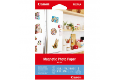 Canon 3634C002 Magnetic Photo Paper, papier fotograficzny, błyszczący, biały, 10x15cm, 4x6", 670 g/m2, 5 szt.