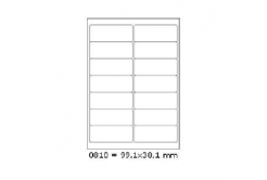 Samoprzylepne etykiety 99,1 x 38,1 mm, 14 etykiet, A4, 100 arkuszy