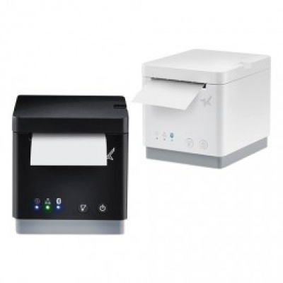 Star mC-Print2 39653090 drukarka paragonowa, USB, BT, Ethernet, 8 dots/mm (203 dpi), 58mm, obcinak, biała