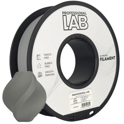 Professional Lab FG-P56-E1, 3D filament, PLA+, 1,75mm, 1000g, Szary (Grey)