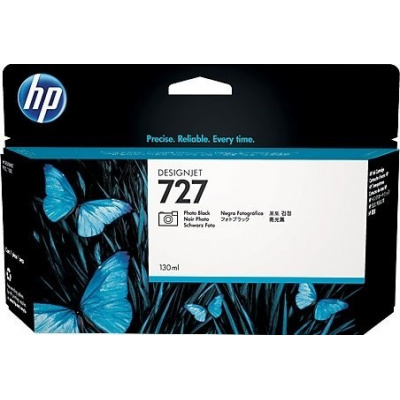 HP 727 C1Q12A matowa czarna (matte black) tusz oryginalna