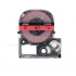 Epson LK-3RBP, SC9RW, C53S653001, 9mm x 9m, czarny druk / czerwony podkład, taśma zamiennik