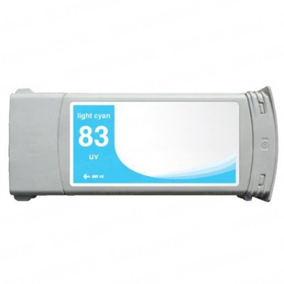 Kompatybilna kaseta z HP 83 C4944A jasno błękitny (light cyan) 