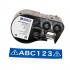 Brady M4C-1000-595-BL-WT / 170836, 25.40 mm x 7.62 m, Winyl, biały druk / niebieski podkład