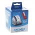 Dymo 99019, S0722480, 190mm x 59mm, białe etykiety papierowe oryginalne