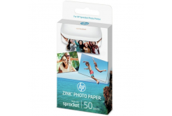 HP 1DE37A samoprzylepne papier fotograficzny ZINK 50x76mm (2x3"), 50 szt., 290 g/m2 thermo