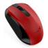 Genius Mysz NX-8008S 31030028401, 1200DPI, 2.4 [GHz], Optyczne, 3 przyciski, Bezprzewodowa USB, czerwony, 1 szt. AA