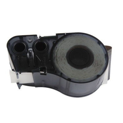 Brady M21-750-595-WT / 142797, vinyl, 19.05 mm x 6.40 m, czarny druk / biały podkład, taśma zamiennik