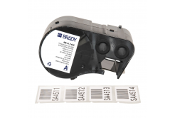Brady M5-31-7425 / 170846, 38.10 mm, Polypropylene, czarny druk / biały podkład
