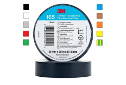 3M Temflex 165 Elektroizolační páska, 19 mm x 20 m 19 mm x 20 m bílá/white
