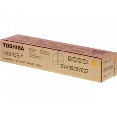 Toshiba T281CEY żółty (yellow) toner oryginalny