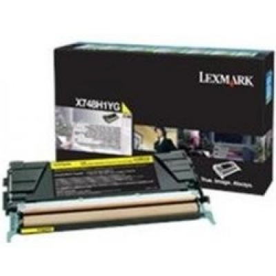 Lexmark X748H1YG żółty (yellow) toner oryginalny