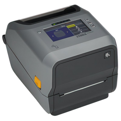 Zebra ZD621 ZD6A043-30ER02EZ drukarka etykiet, 12 dots/mm (300 dpi), RTC, USB, USB Host, RS232, BT, Ethernet, Wi-Fi, kit (USB), grey