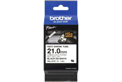 Brother HSe-251E Pro Tape, 21 mm x 1.5 m, czarny druk / biały podkład , taśma oryginalna