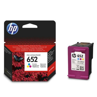 HP 652 F6V24AE kolorowa tusz oryginalna